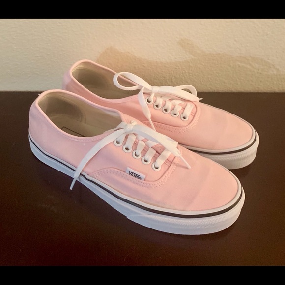 Vans Shoes - Vans pink canvas skate shoes pink size 8.5